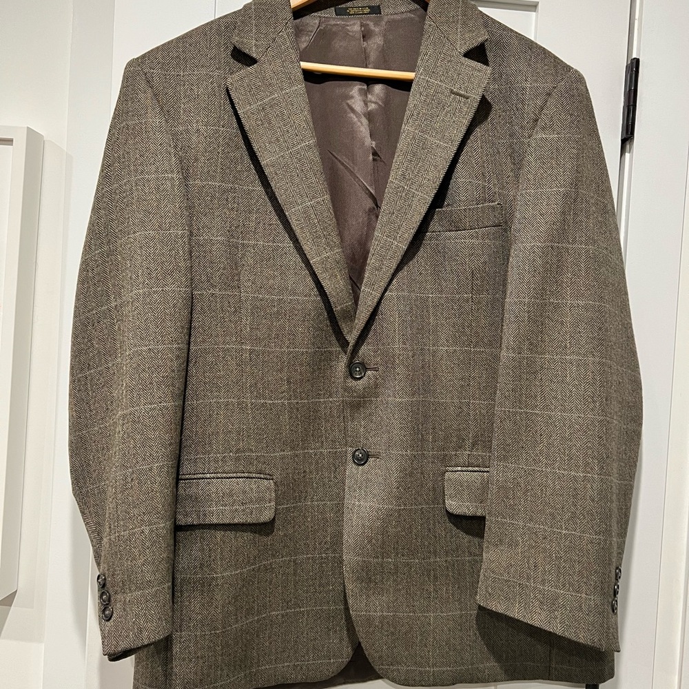 Hardwick Brown Tweed Blazer